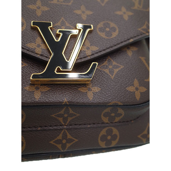 Louis Vuitton Monogram Passy chain Shoulder Bag Bordeaux - Picture 5 of 9